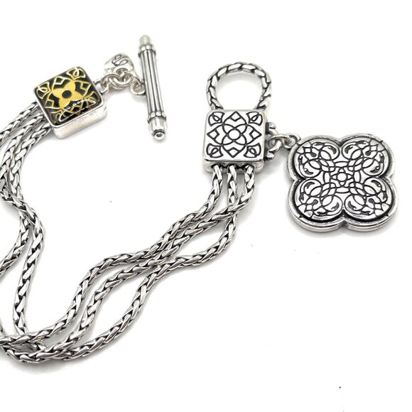 Brighton Alhambra Clover Charm Bracelet - 4756 - Picture 2 of 2